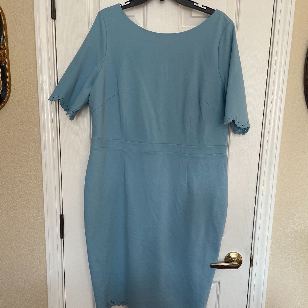Boden Light Blue Midi Dress